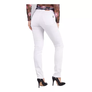 Oggi Jeans - Mujer Pantalon Passion Slub Blanco