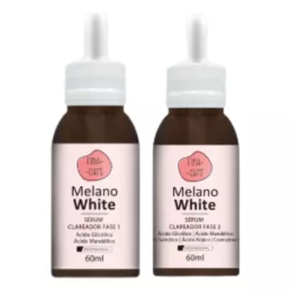 Fina Cuts Melano White Kit Sérum Clareador Fase 1 E Fase 2