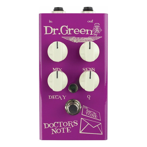 Pedal De Efecto Para Bajo Doctors Note Dr Green Fs-drg-sn Color Violeta