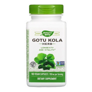 Gotu Kola Importada 950mg (extrato Concentrado) - 180 Caps