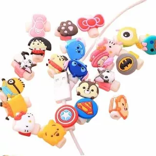 Protectores De Cable Cargadores Usb Cartoon Accesorios 10und