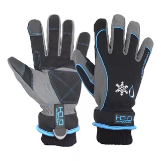 Guantes Moto Handlandy Termicos Impermeables Thinsulate Azul Talle Xxl