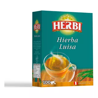 Te Hierba Luisa (lemongrass) 100 U. (envio Gratis X5)