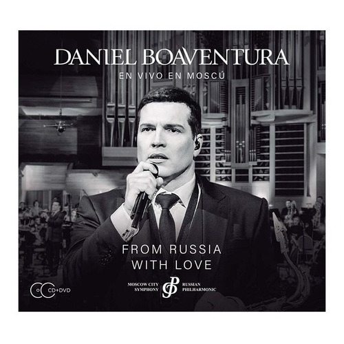 From Russia With Love - Daniel Boaventura - Disco Cd + Dvd