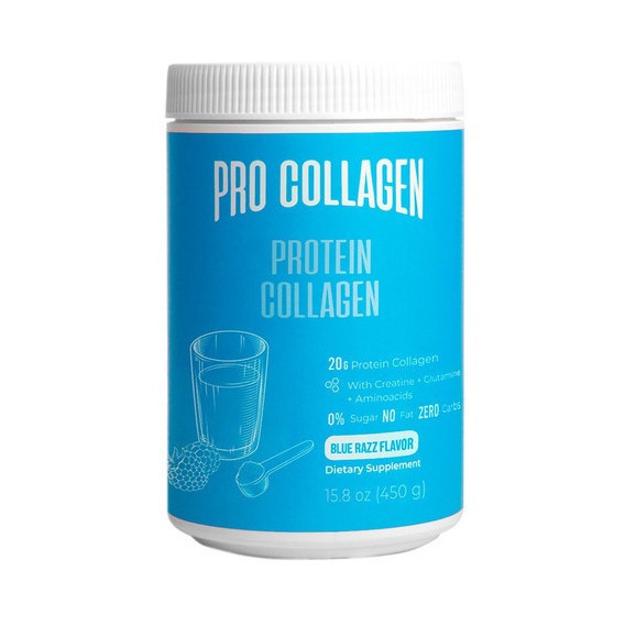 Protein Collagen 450g- Procollagen Sabor Blue Razz Flavor