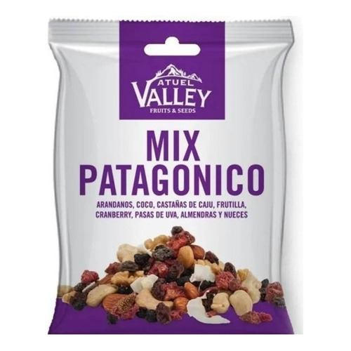 Mix De Frutos Secos Patagónico Atuel Valley X 40 Gr.