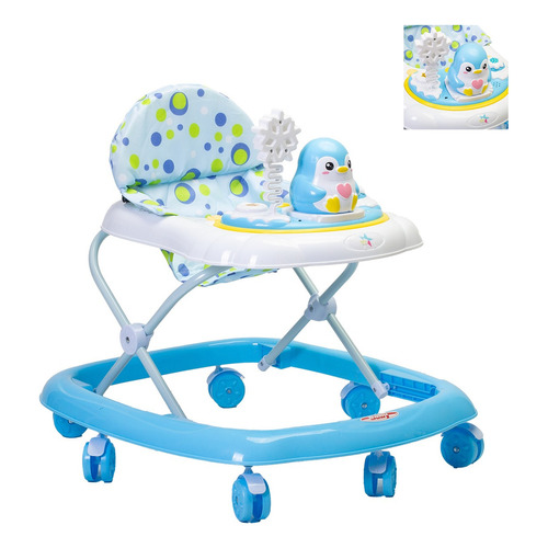 Andadera Para Bebé Starkids N5218 Con Llantas 360° Color Azul