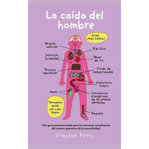 LA CAIDA DEL HOMBRE, de Grayson, Perry. Editorial Malpaso, tapa dura en español, 2018