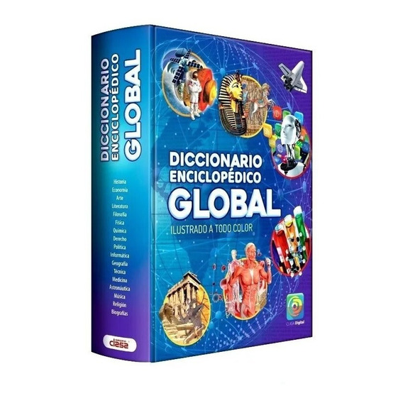 Libro Diccionario Enciclopédico Global Ilustrado