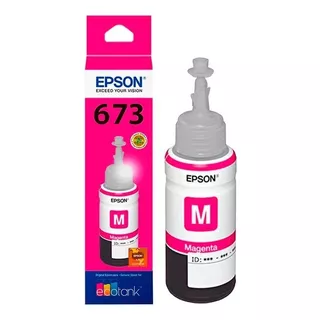 Tinta Para Impresora Epson T673320 Color Magenta