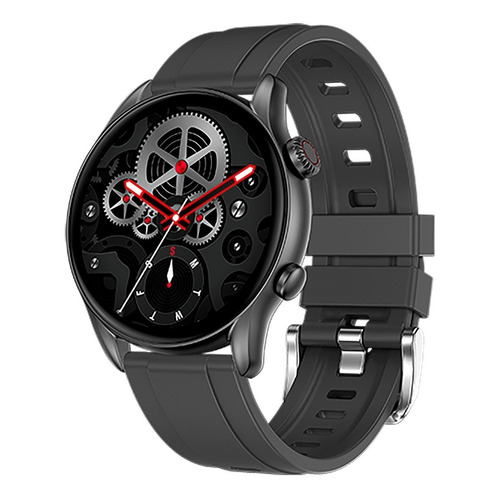 Smartwatch Reloj X-view Q5 Malla Silicona Presión Oxigeno Color de la caja Negro Color de la malla Negro Color del bisel Negro Diseño de la malla Lisa