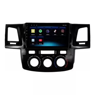 Central Multimidia Toyota Hilux 2007 Até 2011 Android 12 9p