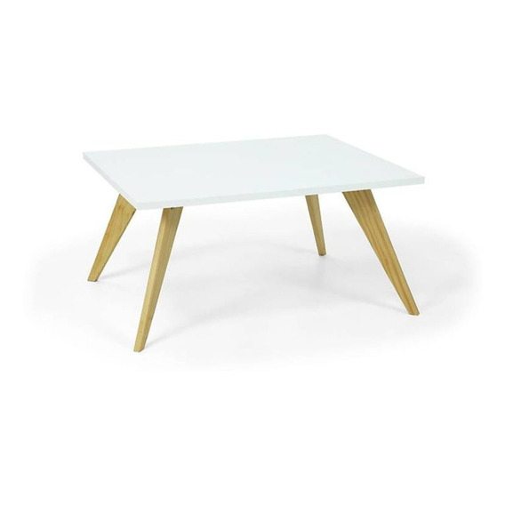 Mesa Ratona De Centro De Living Estilo Nórdico Minimalista