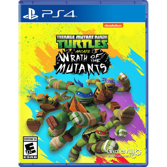 Tortugas Ninja Arcade Wrath Of The Mutants Nuevo  Ps4