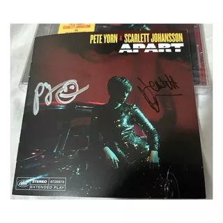 Scarlett Johansson & Pete Yorn Cd Apart Lacrado Autografado