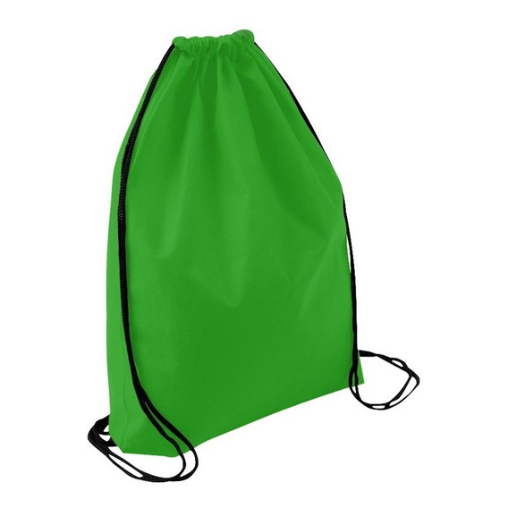 Mochila Tipo Morral De Tnt, 34 X 44 Cm, 30 Unds