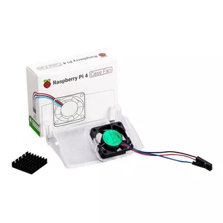 Ventilador Original Para Raspberry Pi 4 Con Disipador