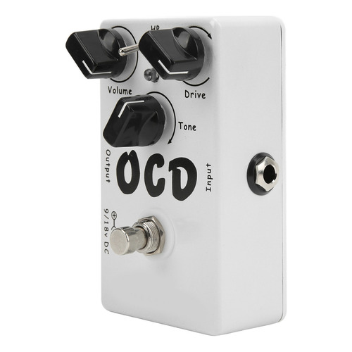 Pedal De Efectos Guitarra Ocd Classic Overdrive Distortion Color Blanco