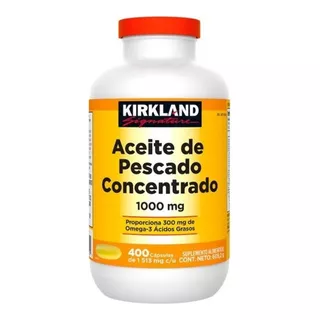 Aceite De Pescado Concentrado Kirkland 400 Capsulas