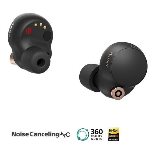 Auriculares Inalámbricos Con Noise Cancelling Wf-1000xm4 Color Negro