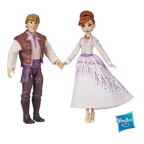 Disney Frozen 2 -- 2 Pack Muñecas Fashion Anna Y Kristoff