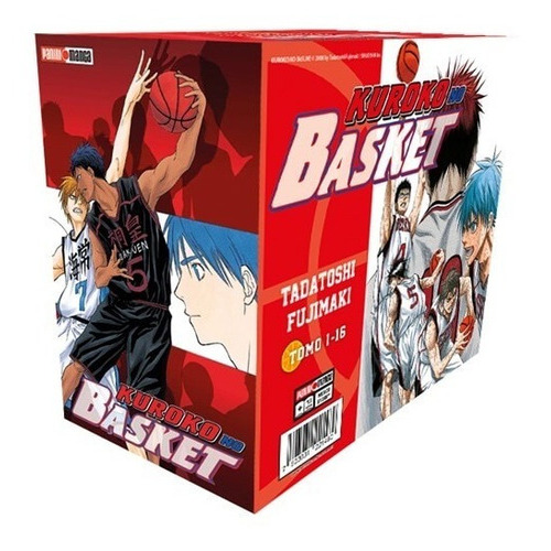 Panini Manga Kuroko No Basket - Boxset: Kuroko No Basket, De Tadatoshi Fujimaki. Serie Kuroko No Basket, Vol. 1. Editorial Panini, Tapa Blanda, Edición 1 En Español, 2022
