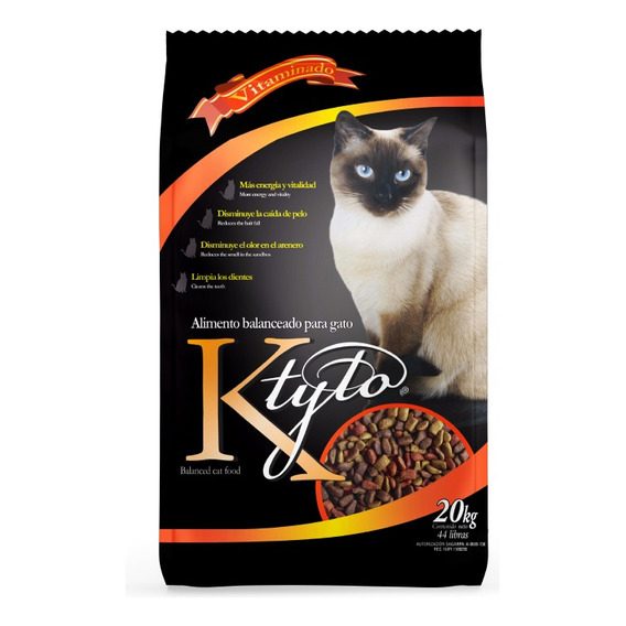 Croquetas Para Gato Ktyto - Sabor Salmón, Atún. 20kg