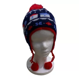 Gorrito Bariloche De Lana Para Niño - Fundación Fuca