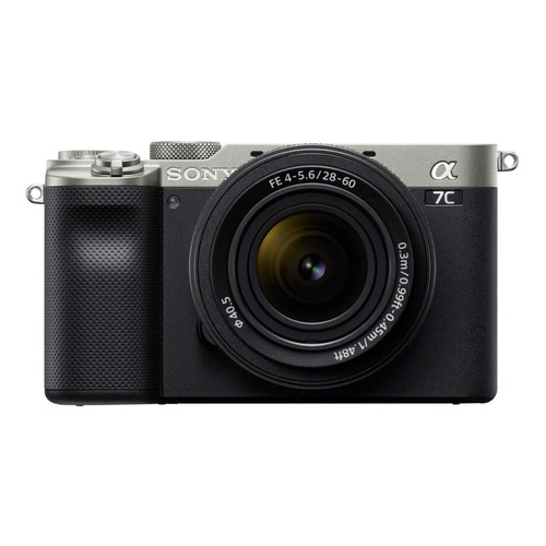 Cámara Profesional Sony Full Frame + Lente 28-60mm| Ilce-7cl Color Plata