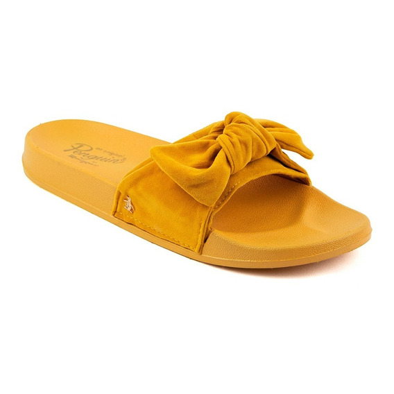 Sandalia Original Penguin Slides Style Joana Color Ocre