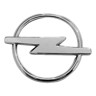 Emblema Grade Frontal Logo Opel Cromado 12cm X 9,8cm