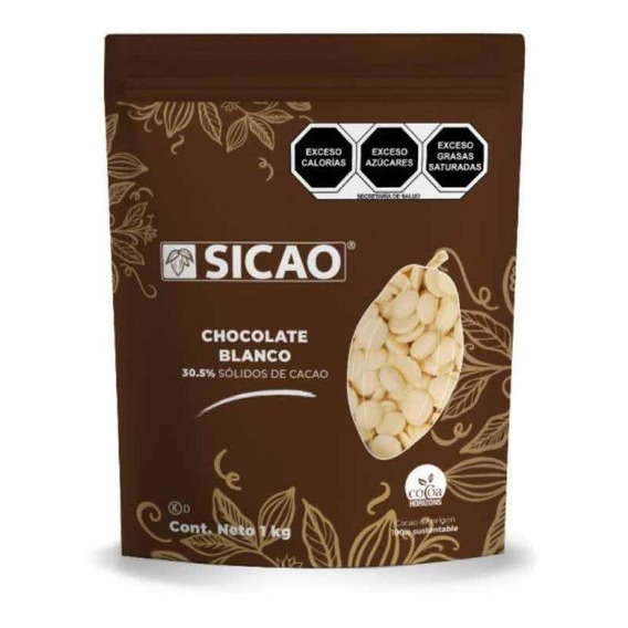 Chocolate Blanco Sicao 32% De Cacao 1 Kg Barry Callebaut