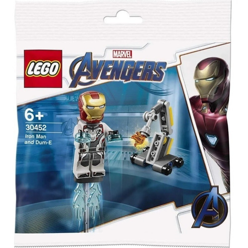 Lego Marvel Avengers  Iron Man Y Dum-e Set 30452 