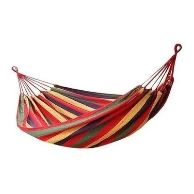 Hamacas Con Bolso Camping Jardin Casa 180x150cm