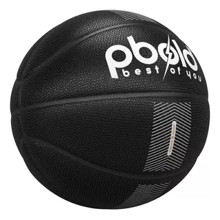 Balón Baloncesto Pelota Basquet Basketball In-outdoor Oficial Profesional Original Pbold Negro
