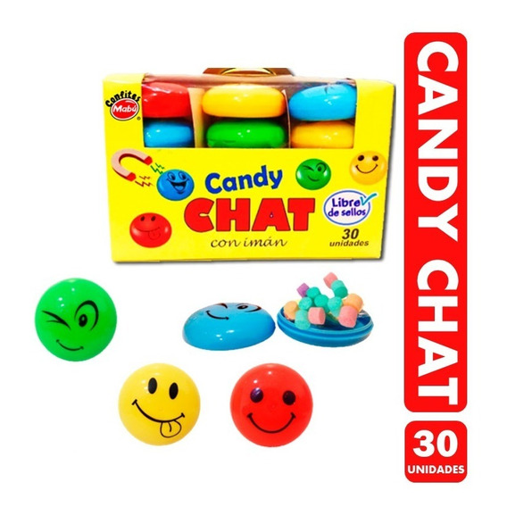 Candy Chat - Especial Dulces Cumpleaños (caja Con 30 Un)