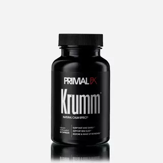 Krumm Primal Fx Para El Insomnio 60 Cápsulas Suple.uy Sabor Neutro