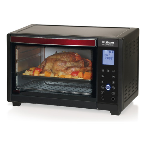 Horno de mesa eléctrico Liliana Programcook AO938 38L negro 220V