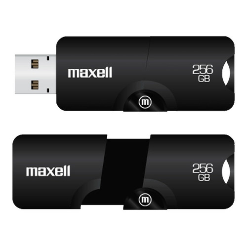 Memoria Usb Maxell Flix 256 Gb 3.0 Negro