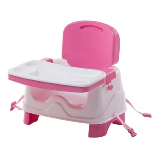 Silla De Comer Desmontable Booster Color Rosa - Ok Baby Booster De Comer