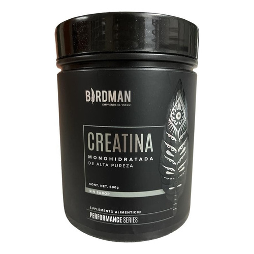 Suplemento En Polvo Birdman Performance Creatina Monohidratada En Lata De 600g