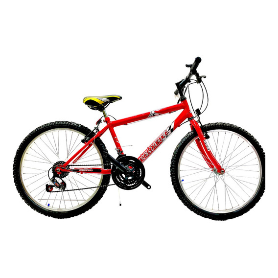 Bicicleta M.t.b. R.26. 18.v. Quanyx  Roja