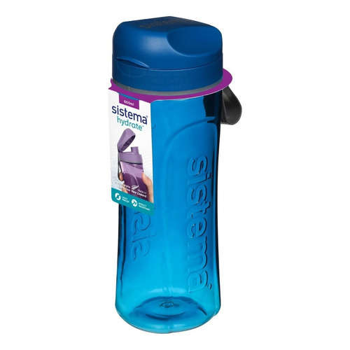 Botella Hidratacion Trekking Sistema Swift 600ml New Zealand Color Marino