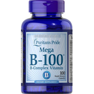 Vitamina Mega B-100 Complex X100 Caps. Aprobado Anmat/inal