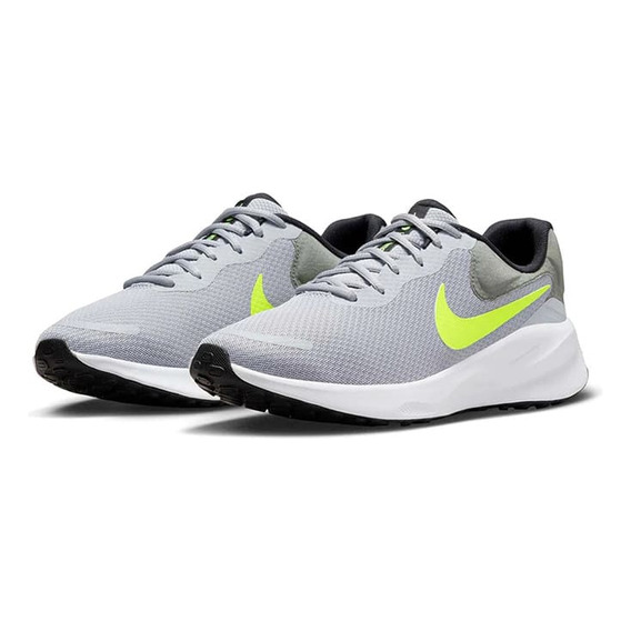 Championes Nike Revolution 7 De Hombre - Fb2207-002 Flex