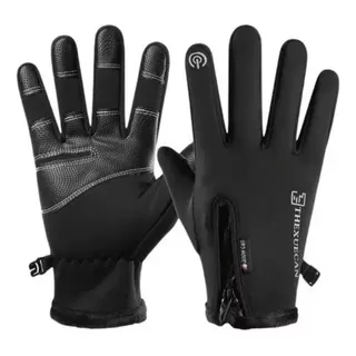 Guantes Motos Neoprene Tacticos Polar Termicos Cierre Winter