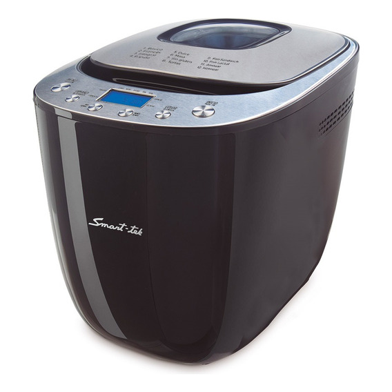 Fabrica De Pan Smart Tek Breadmaster Digital 12 Programas Color Negro