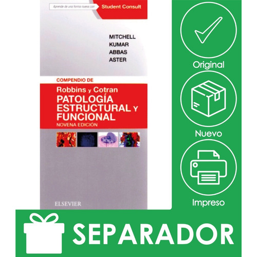 Compendio De Patología Estructural Y Funcional. Robbins Y Co