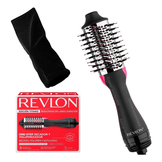 Cepillo Secador Revlon Titanio One Step Oval Voluminizador 