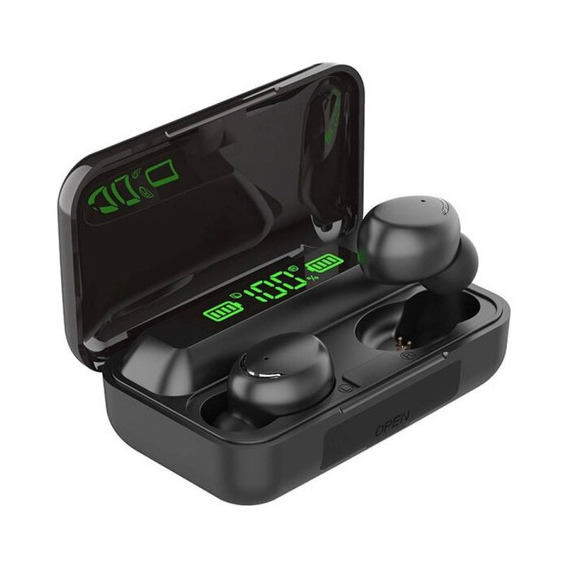 Audifonos in-ear Inalambricos F9-5 Bluetooth Tactil Cancelacion De Ruido Color Negro